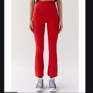 NWT Urban Outfitters Ribbed High Waisted Flares